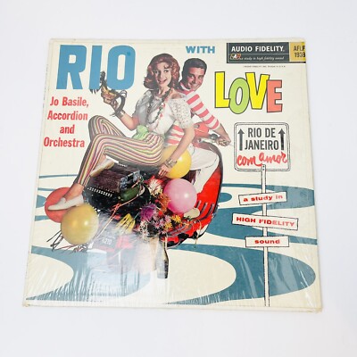 JO BASILE: rio with love AUDIO FIDELITY 12'' LP 33 RPM  VG- VG+