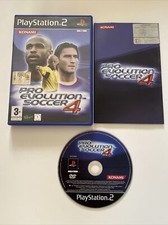 PRO EVOLUTION SOCCER 4 PES 4 SONY PLAYSTATION 2 PS2 VERSIONE ITALIANA