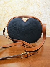 Yves Saint Laurent Borsa a tracolla vintage pvc e pelle
