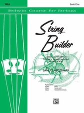 BELWIN COURSE "STRING BUILDER" VIOLA MUSIC BOOK 1 INSTRUCTION BRAND NEW ON SALE!