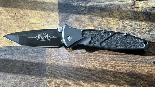 Microtech Socom Elite MCT1621 Manual Folding Knife Rare Collectable