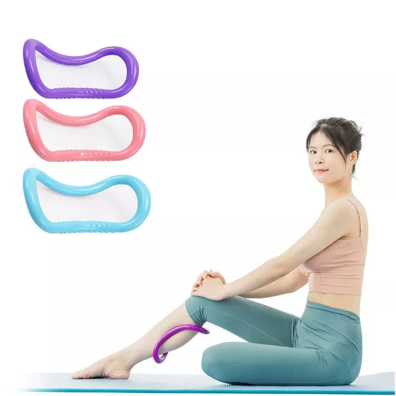 38cm Yoga Fitness Pilates Ring Women Girls Circle Magic Dual Exercise Home Gym  Workout Sports Lose Weight Body Resistance 6Color