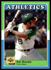 2001 Upper Deck Decade 1970's #8 Sal Bando Oakland Athletics Baseball
