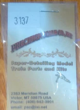 Precision Scale HO #3137 Whistle, Nathan Chime, Left Mount (Brass Casting)