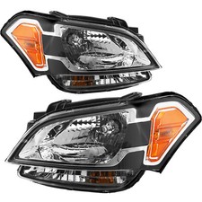 For 2010-2011 Kia Soul Clear Headlights Headlamps Halogen Set Left+Right Side 
