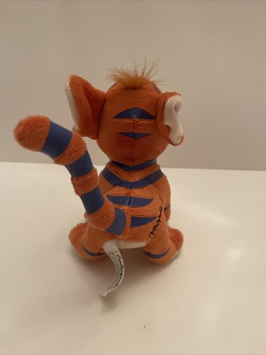 Kougra Orange Blue Stripes - 2008 Neopets Plush Tiger 6" - FREE SHIPPING - Picture 6 of 11