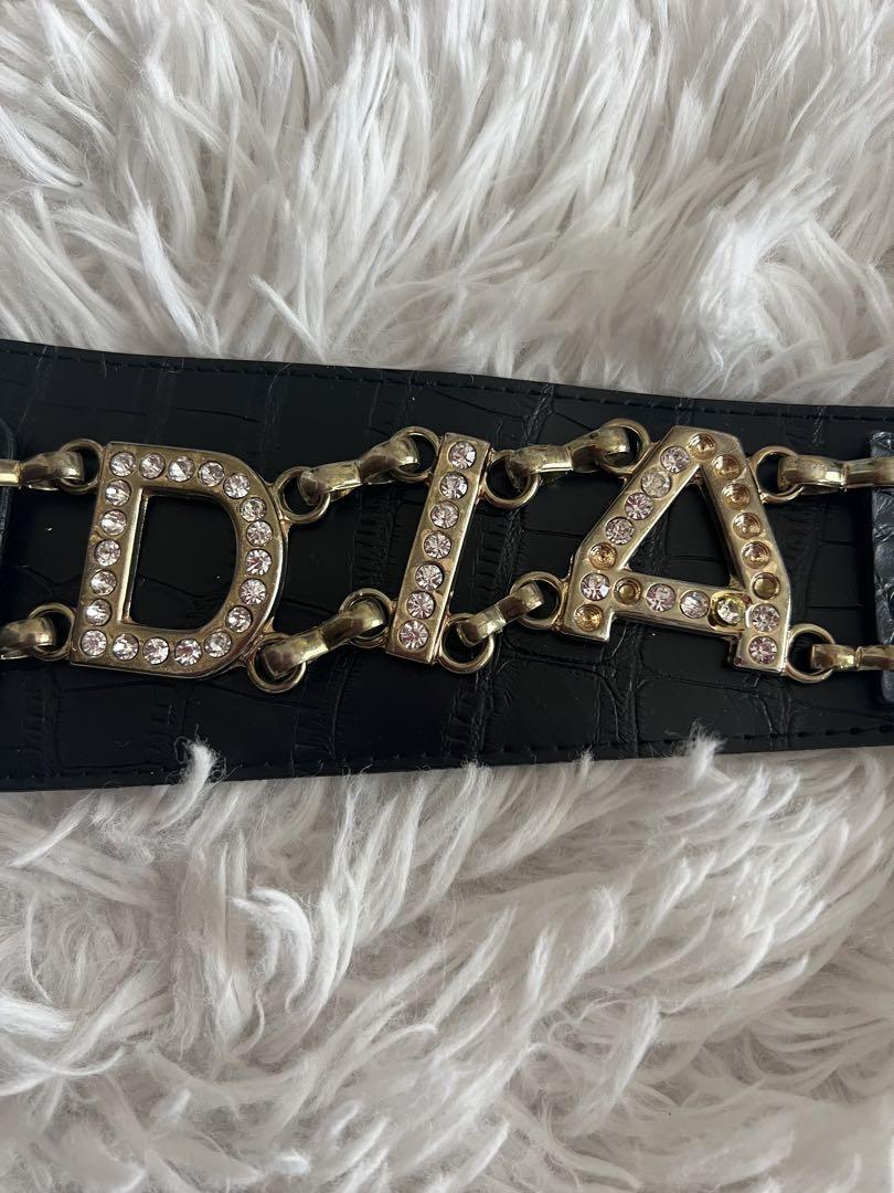 d.i.a ムーンロゴベルト（DIA dia Moon Logo Belt Gold Logo