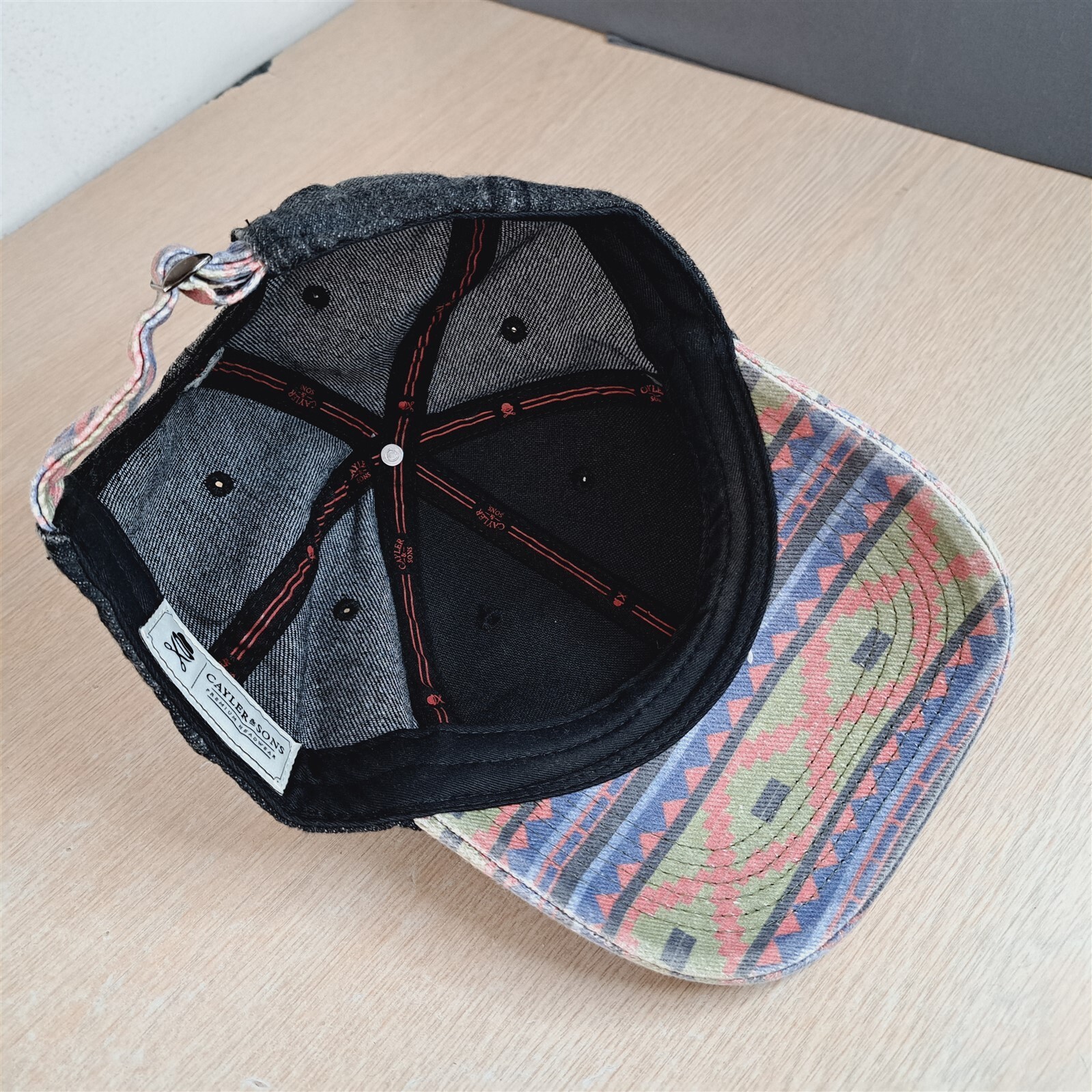 CAYLER & SONS AZTEC PATTERN ADJUSTABLE STRAPBACK … - image 12