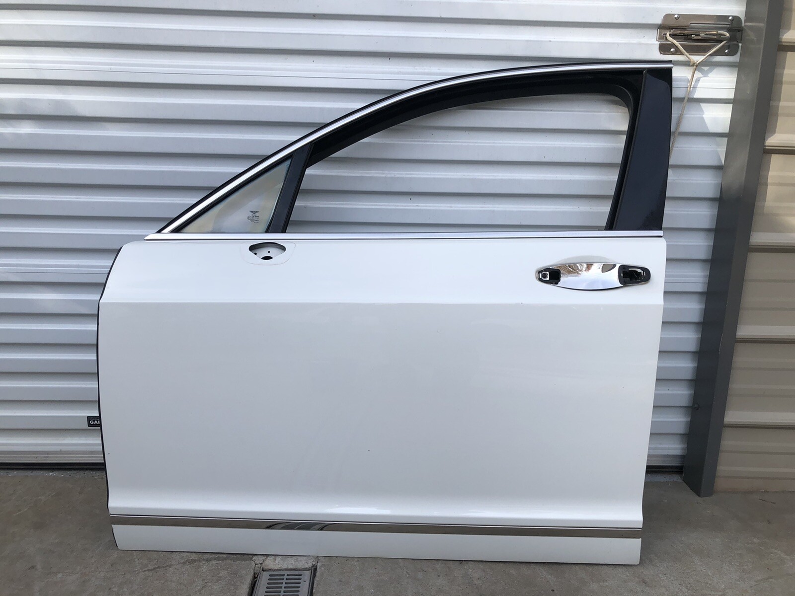 bentley flying spur driver left front door shell 2006 2007 2008 09 10 11 12