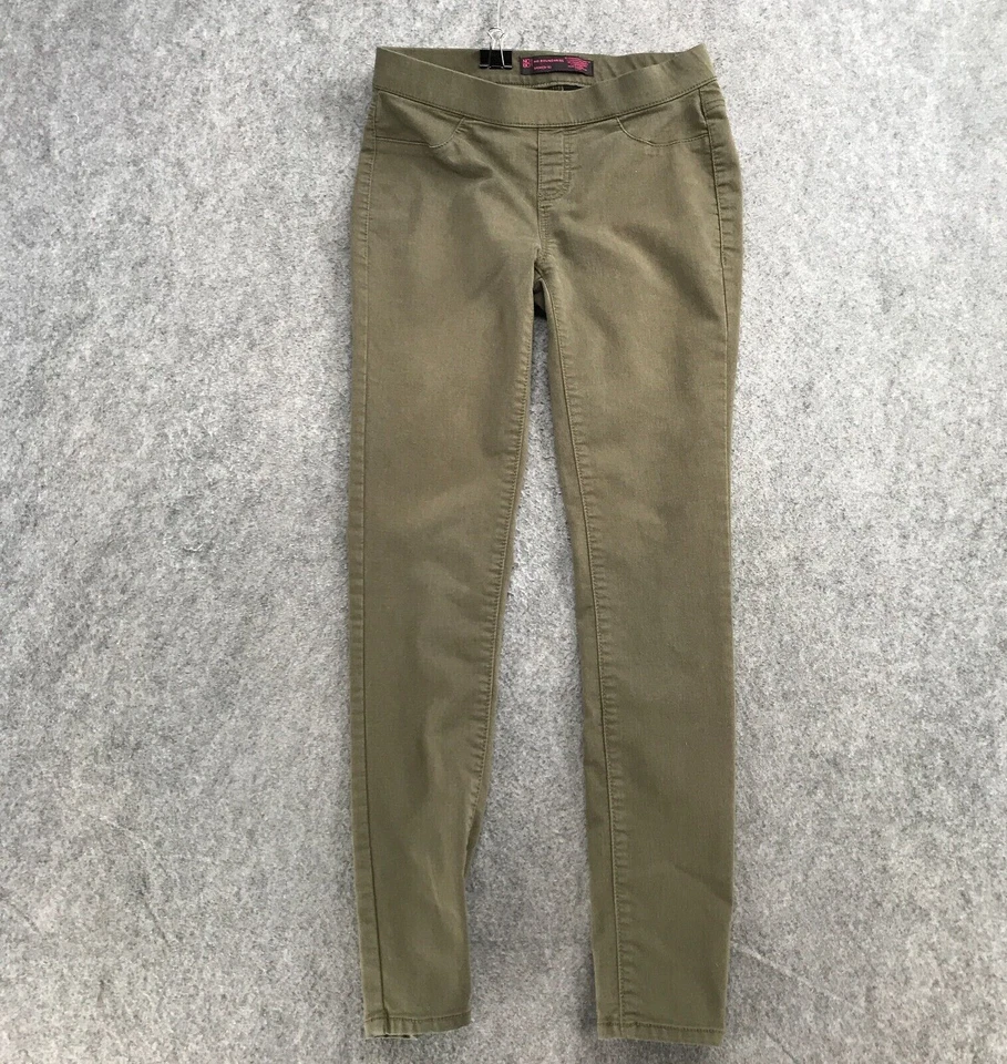 No Boundaries Pants Juniors Size S (3-5) Green Pull On Leggings Super Stretch - Image 2 of 4