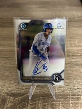 2022 Bowman Chrome 1st Herard Gonzalez Autograph CPA-HG Kansas City Royals
