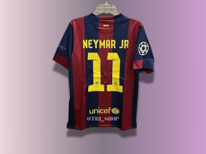 NEYMAR JR ユニフォーム Neymar JR #11 FC Barcelona 2014/2015 Final Champions League