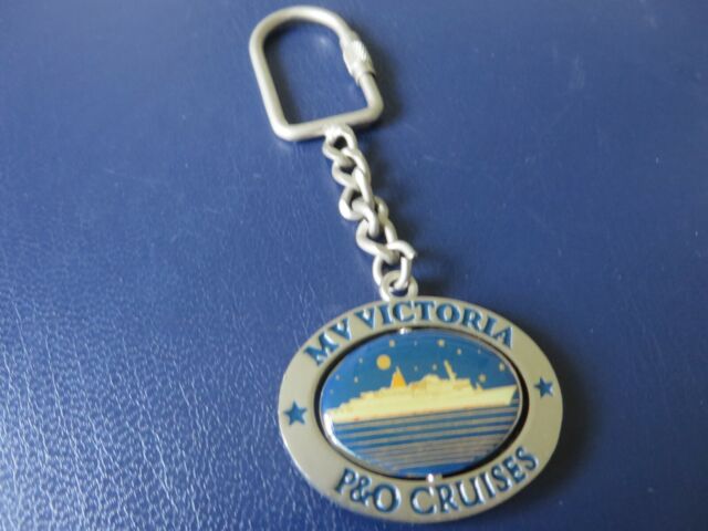 P O Cruises M V Victoria Swivel Keyring Ebay