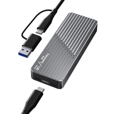 Fanxiang M.2 NVMe SATA SSD Enclosure USB Type C 10Gbps NVMe SSD External Case