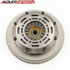 Sprung Clutch Twin Disc Kit Flywheel For 1990-1992 Eclipse Talon Gst Tsi Fwd