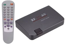 Universal NTSC PAL RF Coax CATV To RCA Video Audio Demodulator TV Tuner