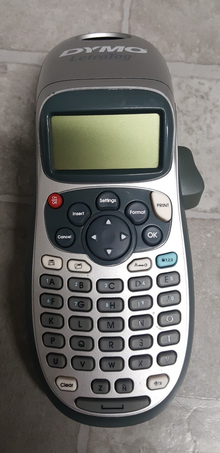 Dymo Letratag Label Maker N15243 NO BATTERIES eBay