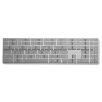 Microsoft Surface Wireless Bluetooth Grau Englisch International Tastatur Layout