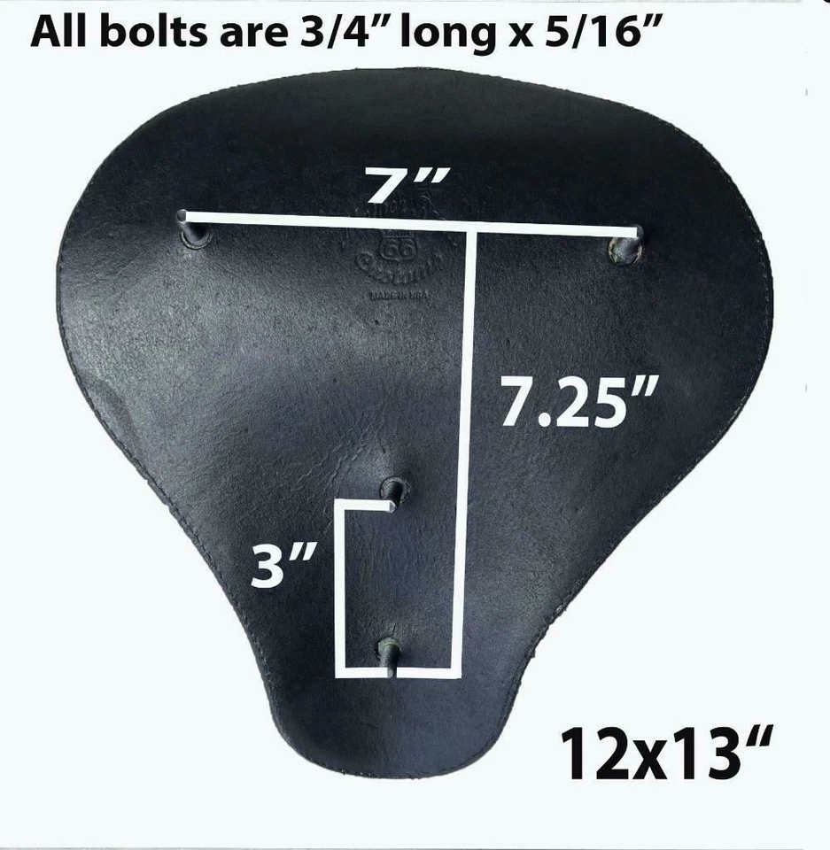 Harley Dyna 2006-2017 kit de instalación de asiento de resorte pasajero hormiga cuero rojo bc Foto 3 de 4