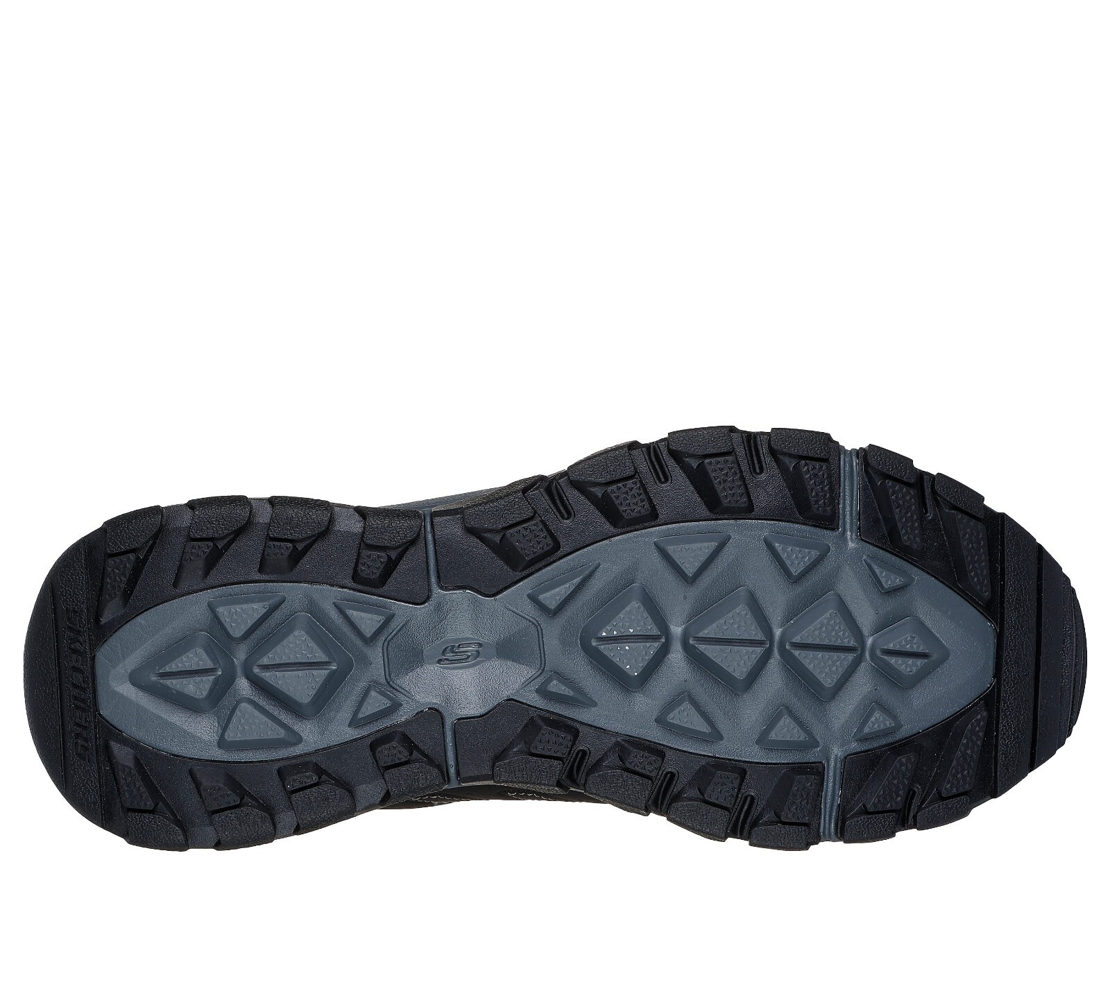 Skechers Shoe Men Black Sport Comfort Memory Foam Outdoor Hike Road Trail 237615