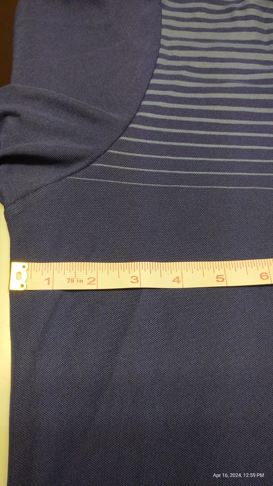 Polo Team USA Para Hombre Talla XL Azul Marino Rojo Manga Corta Patriótico Golf Foto 2 de 4