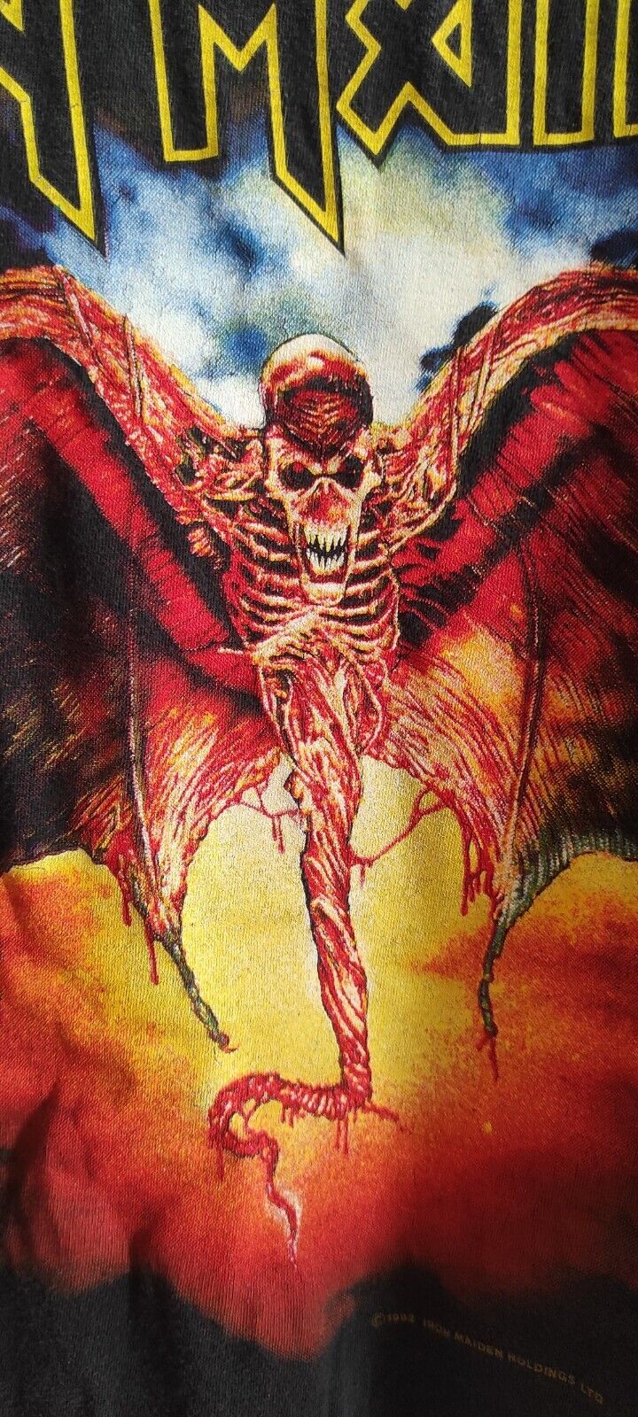 Vintage Original Iron Maiden Fear Of The Dark 199… - image 3