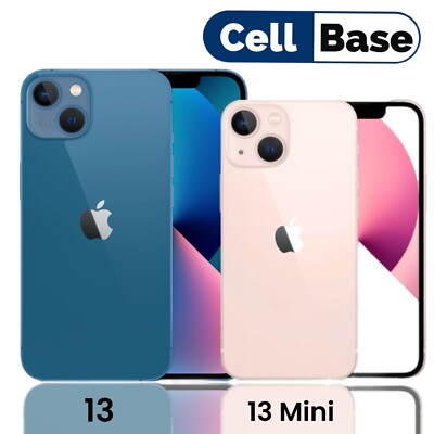 Apple iPhone 13 / 13 Mini 128GB 256GB 512GB Unlocked EXCELLENT