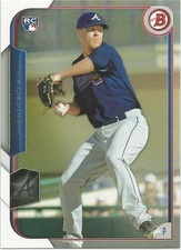 Mike Foltynewicz Atlanta Braves 2015 Bowman Rookie Card
