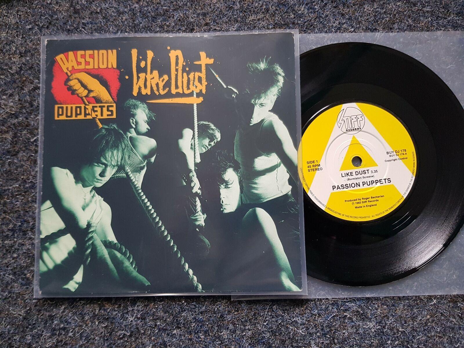 7"" Single Vinyl Passion Puppets - Like dust/ House of love