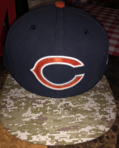 Fitted Hat Cap - Navy/Camo | eBay