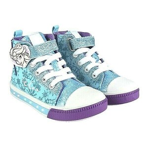 Baskets fille Reine des neiges® avec semelle lumineuse - lilas, Chaussures