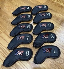LEFTY! [MAGNETIC] PXG Iron Head Cover 10Pcs 4-W, G, S, L (USA Stars & Stripes)