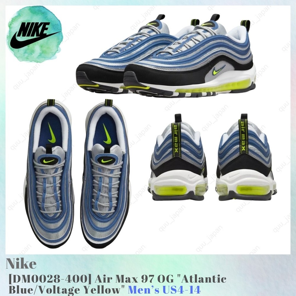 Nike Air Max 97 OG Atlantic Blue in Size 8.5