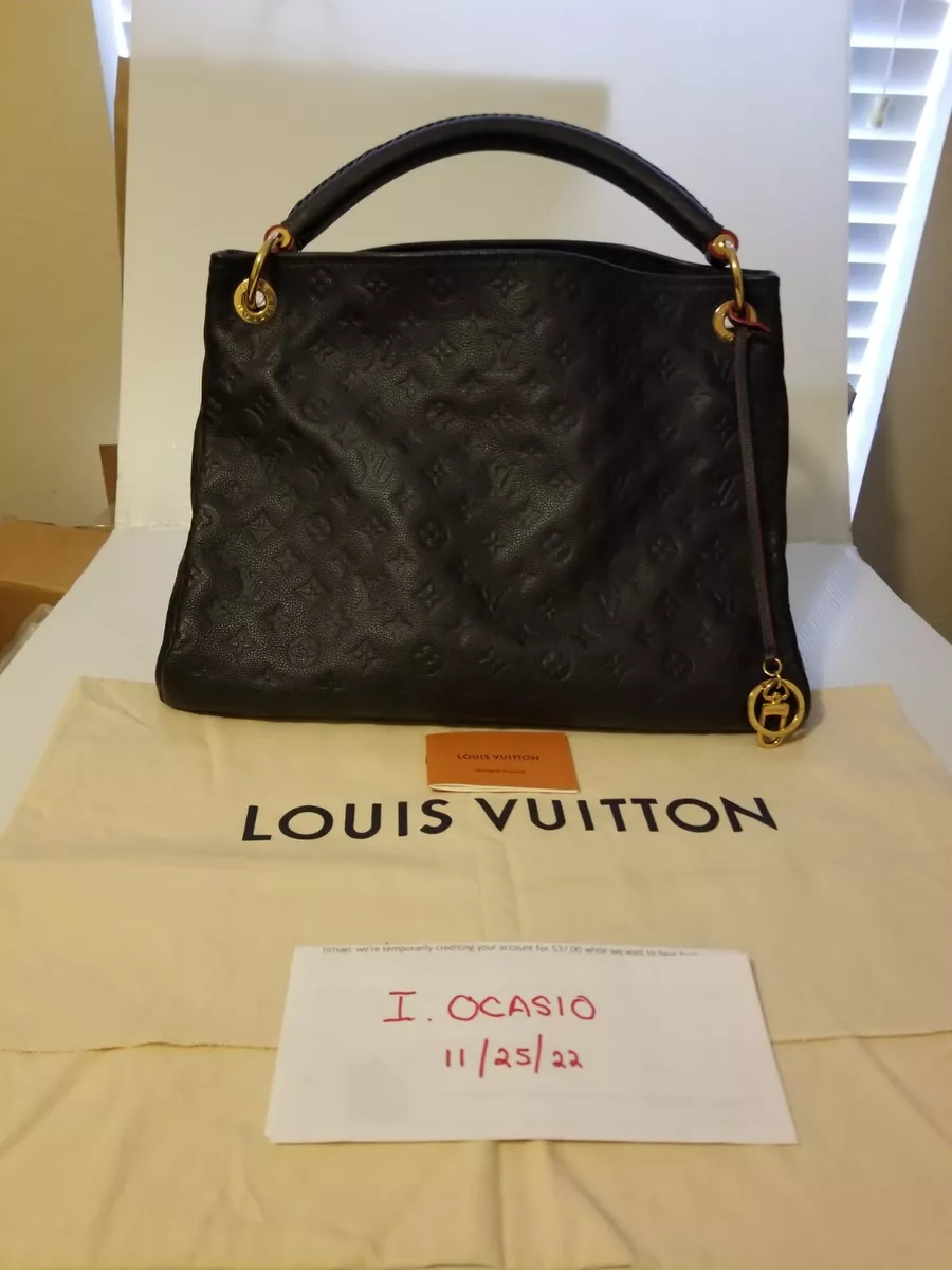 Louis Vuitton Handbag Marine Rouge Monogram Empreinte Leather