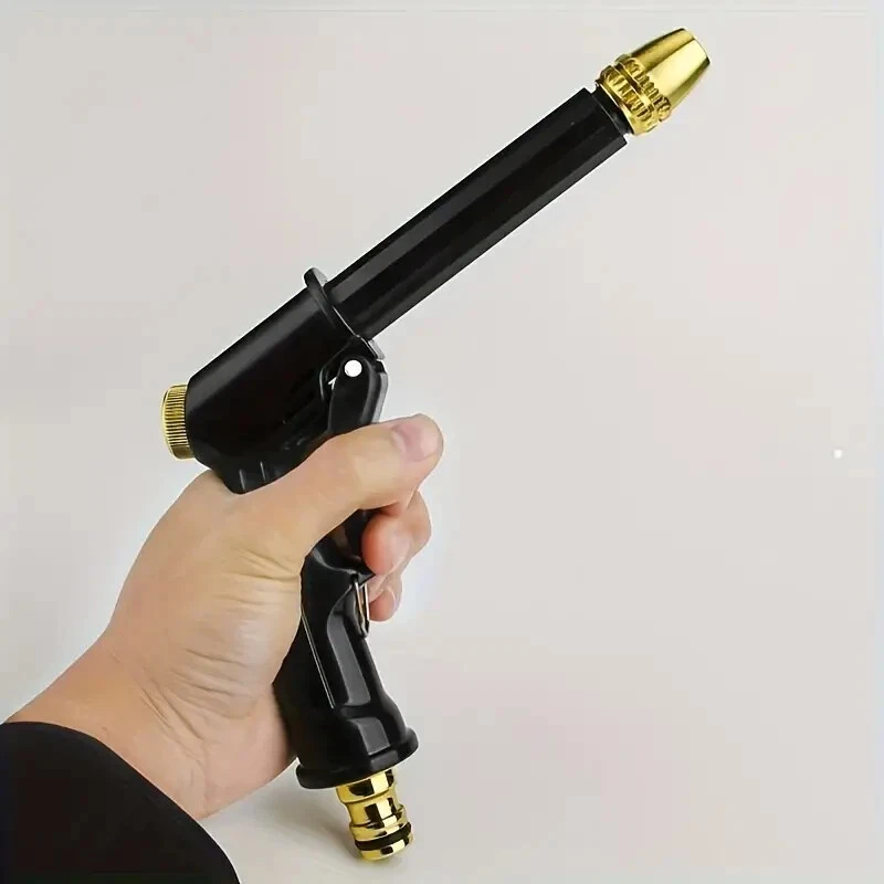 Pistola Ad Acqua Per Tubo Da Giardino, Pistola Ad Acqua Ad Alta Pressione Per Lavaggio E Pulizia Auto 91590078