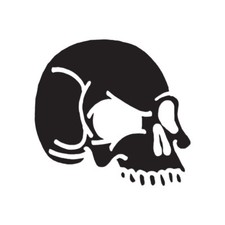 Skull Bones - Vinyl Decal Sticker - Multiple Color  Sizes - ebn1104