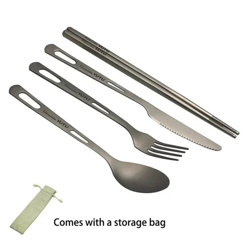 Tableware Set Household Travel Camping Portable Set - Picture 11 of 28