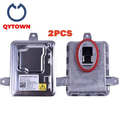 2PCS D1S Xenon HID Headlight Ballast Control Unit Module Fits BMW X3 X5 3,4,6