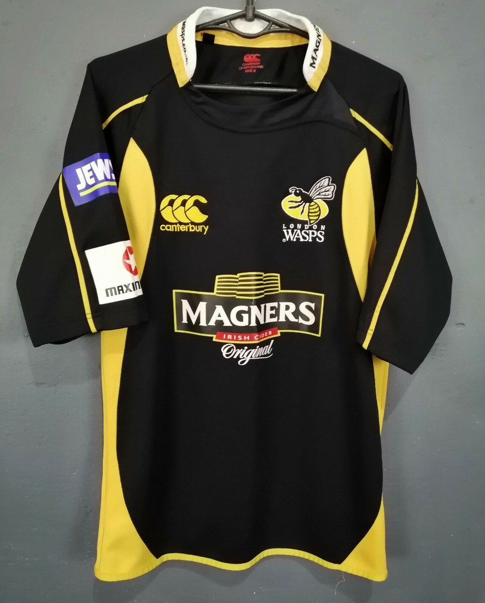 VINTAGE CANTERBURY RUGBY UNION RFC WASPS 2007/2008 SHIRT