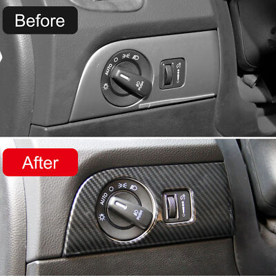 for Dodge Durango 2021-2022 Interior Head Light Switch Button Cover 1pc (LHD) eB for Dodge Durango 2021-2022 Interior Head Light Switch Button Cover 1pc (LHD) eB