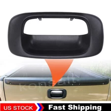 Tailgate Handle Bezel Cover Black For GMC SIERRA Chevy SILVERADO 1500 1999-2006