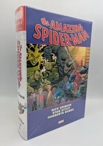 AMAZING SPIDER-MAN BY NICK SPENCER OMNIBUS VOL 01 HC [VARIANT] [9781302946104]
