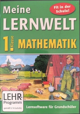 Meine Lernwelt - Mathematik - 1. Klasse - CD-ROM -gebraucht - Lernsoftware