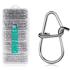 ELBFANG Fishing Snaps 200 Count - 5 Sizes #00-#3 40 Count Each – Fishing Carabiner