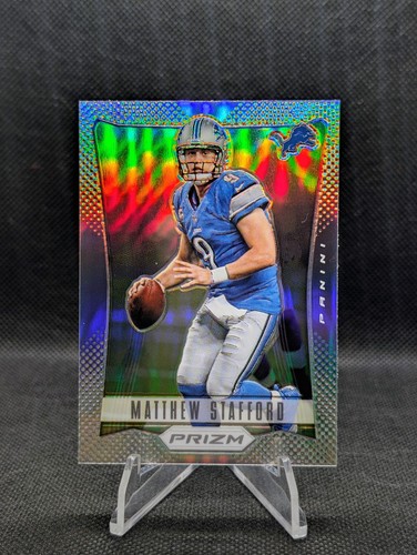 2012 Panini Prizm Football Matthew Stafford Silver Prizm #67