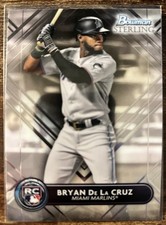 Bryan De La Cruz 2022 Bowman Sterling #BSR-35 RC