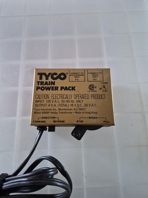 Tyco Hobby Train Transformer Model 899BP C - HO Scale Train Control Power Supply
