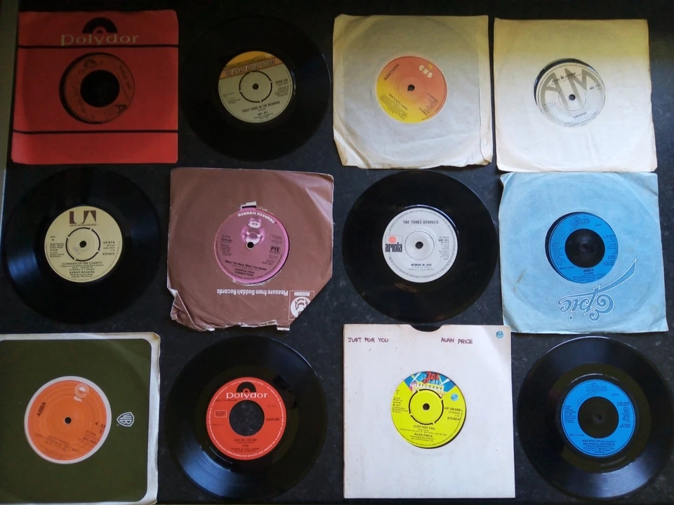 Great Sounds of the Seventies 7" Singles Job Lot 70+ g-VG+ Abba Village People + - Image 2 of 4