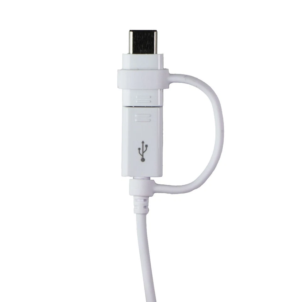 Cable USB Samsung (1,5 m) - USB-A a Combo (USB-C / Micro) - Blanco (EP-DG930DWE) Foto 2 de 2