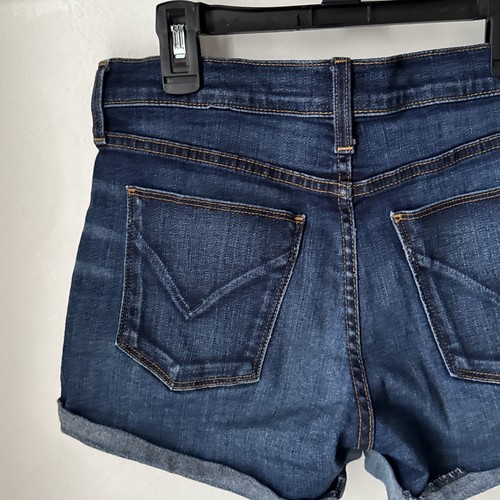 Womens Hudson Ash Midrise Cuff Denim Jean Shorts Sz 26 - Picture 8 of 10